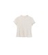 Girls close-fitting small floral fringe short-sleeved tee