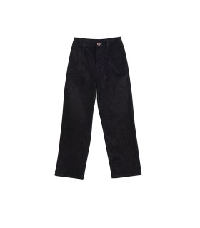 Pantalon court classique en velours côtelé 