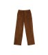 Rechte klassieke corduroy cropped broek