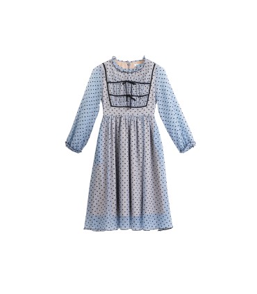 Girly Flocking Love Romantic Festival Dress