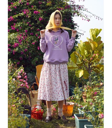 Swallow Print Sweater