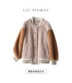 Sheep shearling jacket