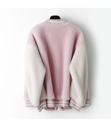 Sheep shearling jacket