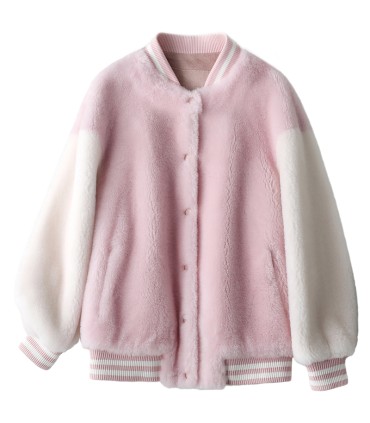 Sheep shearling jacket