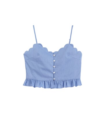 Комплект юбки-слинг с отделкой лепестками 