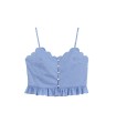 Conjunto de Saia Sling com Guarnição Pétala