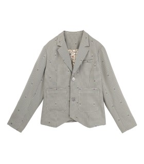 Conjunto de calças Jacquard Uva 