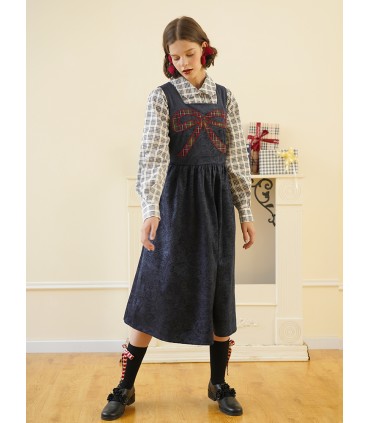 Áo sơ mi dài tay cô gái Pháp mùa xuân và mùa thu 