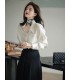 Skirt loose Hepburn style A-line skirt 2023 spring new casual high-waist skirt