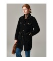 Giacca stile coreano in shearling di pecora