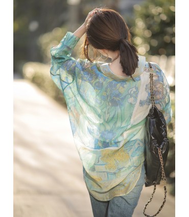 [Ny produkt har öppnats] GAO end tencel blended fabric master level blomning 