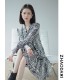 Jungle Zoo Loose Printed Tea Break Dress 2023 Spring New Fashion Dress 