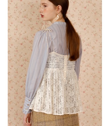 Dreidimensionale Spitze aus importiertem Stoff 