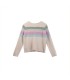 Sweater hangat bulu rakun lembut mesra kulit