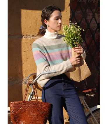 Hudvenlig blød varm vaskebjørn fleece sweater