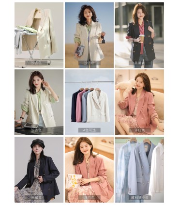 파워 슈트 패션 빈티지 블레이저