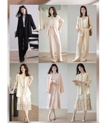 Прямые брюки с высокой талией 2023 новый модный костюм 