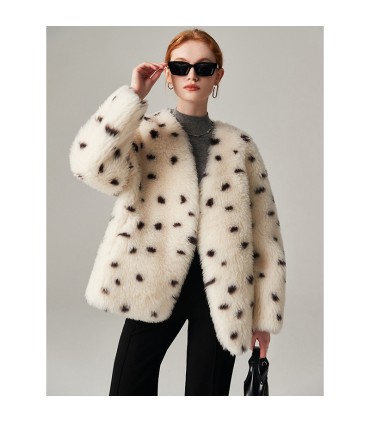 Sheep shearling Tuscan lady jacket