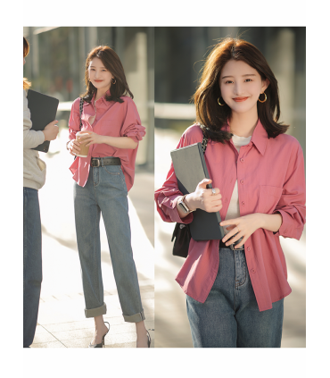 chemise de bureau chemise de banlieue simple 