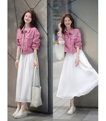 Petite robe blanche Gentle Wind Tencel Tea Break 