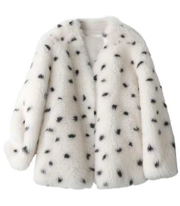 Sheep shearling Tuscan lady jacket