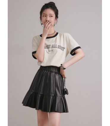 T-shirt Island Band T-shirt décontracté rétro américain 