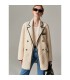 Sheep shearling double row Haining jacket