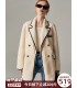 Sheep shearling double row Haining jacket