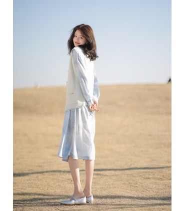 Angin Lembut Jacquard Little Fragrance Knitted Jacket