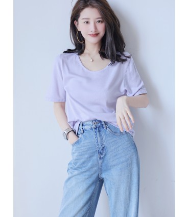 Haut de printemps Chemise à fond minimaliste paresseux