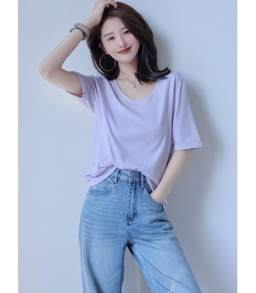 Haut de printemps Chemise à fond minimaliste paresseux