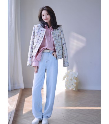 Caroline Hemd Casual Boyfriend Rosa Hemd 