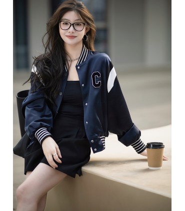 Ny version af acetat baseballjakke design baseballuniform 