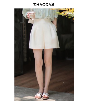 Bud Pants High-grade Paper Bag Pants