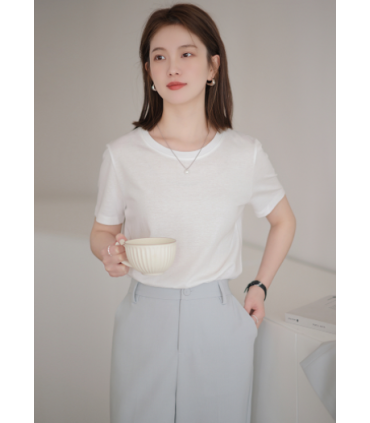 三合一T恤轻薄纯色短袖t恤