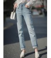 Turkish jeans loose drape straight-leg pants 