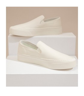 All-match leather and rubber-soled casual shoes