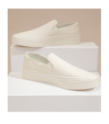 All-match leather and rubber-soled casual shoes