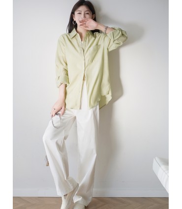 Aesthetic Shirt Advanced Commuting Green Shirt 