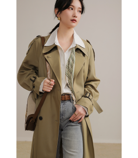 패션 캐주얼 넥타이 바람막이 