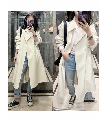 Fashion casual tie windbreaker 