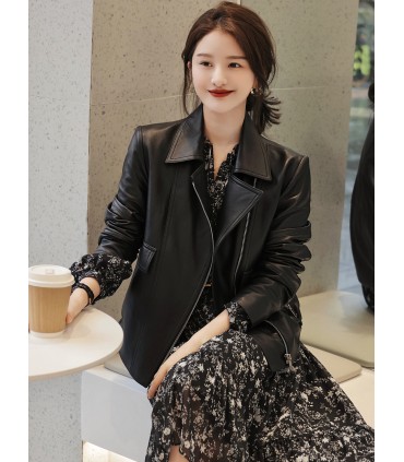 Locomotive Goddess Lederjacke Retro Casual Leder 