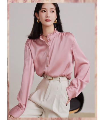 Kemeja Sisilia Kemeja Kerah Longgar 