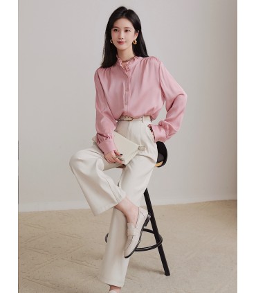 Kemeja Sisilia Kemeja Kerah Longgar 