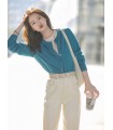 Boyfriend style wool cardigan 