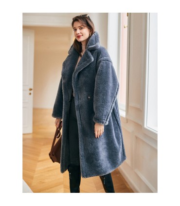 Sheep shearling teddy bear suit