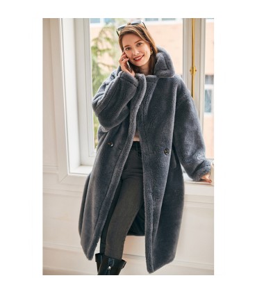 Sheep shearling teddy bear suit