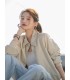 Jaket kulit Dove jaket kulit gaya minimalis retro
