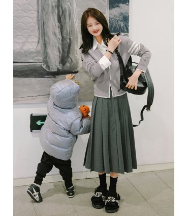 불규칙 스커트 패션 레이어드 A라인 스커트 