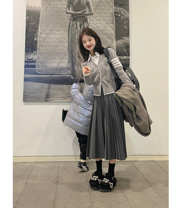 イレギュラースカート ファッション レイヤード Aラインスカート 